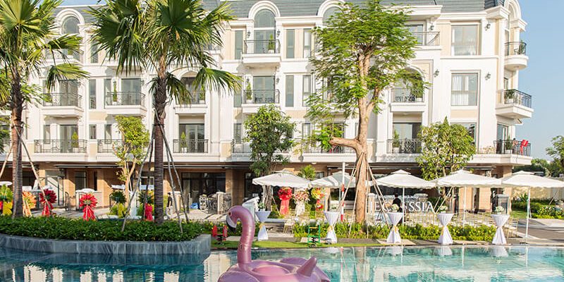 KDH-6 Vật liệu bàn giao tại khu biệt thự cao cấp The Classia Khang Điền